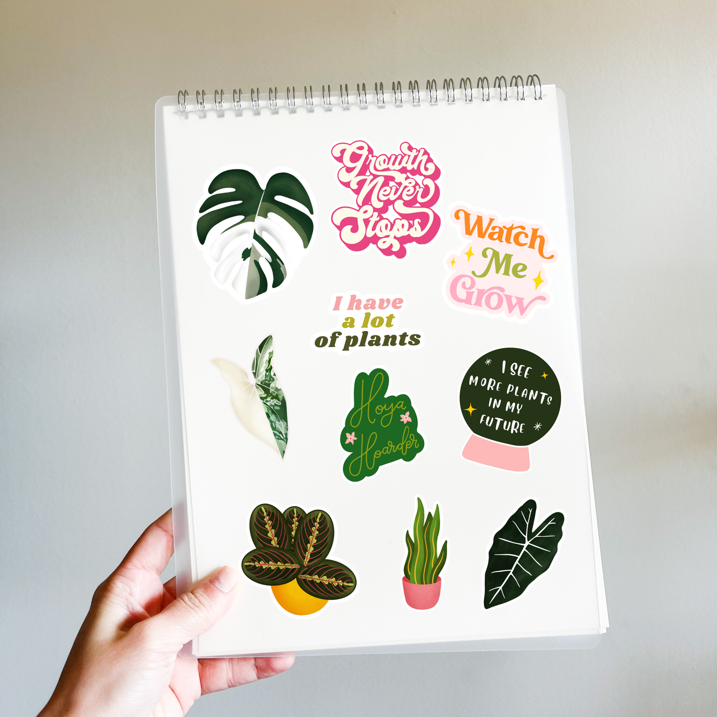 I See More Plants in My Future Sticker