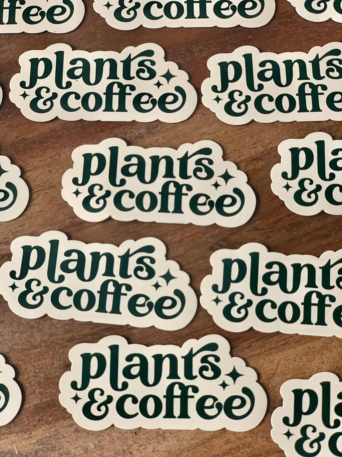 Plants & Coffee Magnet