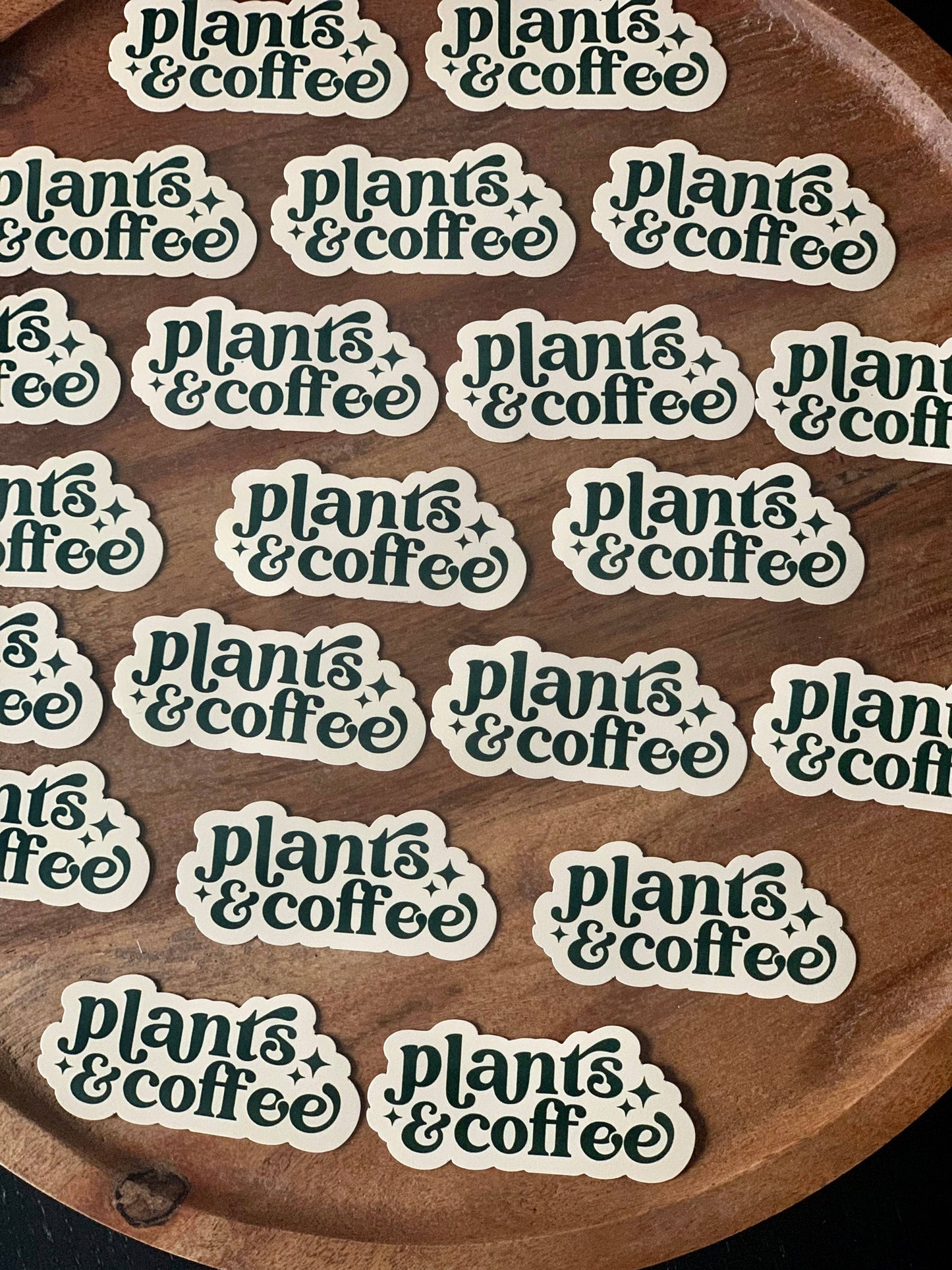 Plants & Coffee Magnet