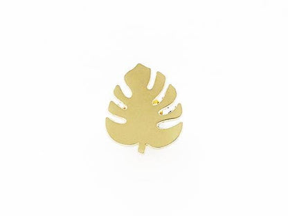 Monstera Leaf Lapel Pin