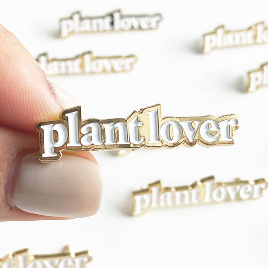 Plant Lover Lapel Pin | Garden Gift