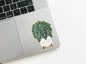 Alocasia Sticker | Luxe Metallic Gold Sticker