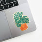Monstera Sticker | Luxe Metallic Gold Sticker